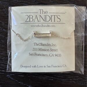 The 2Bandits Silver Necklace